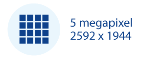 5 Megapiksel